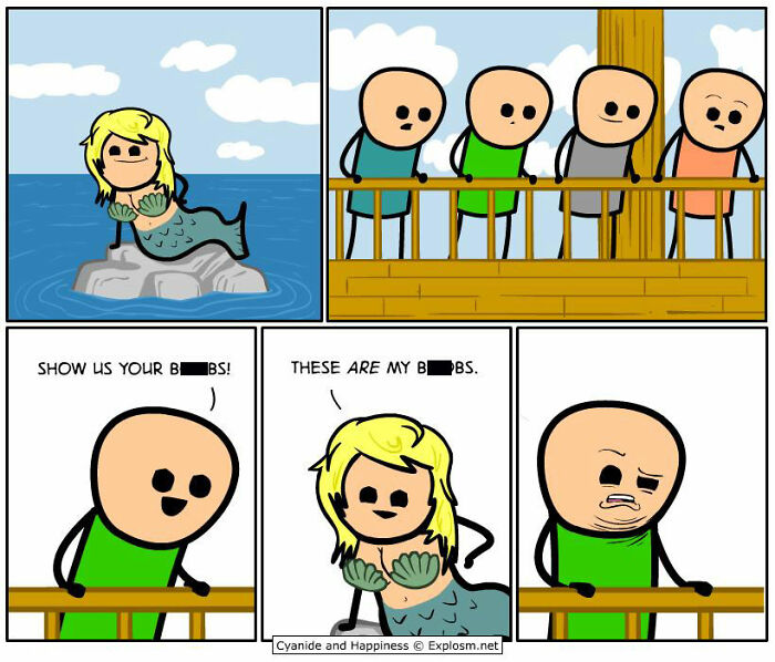 Wait, They Actually Made More? 50 Cyanide & Happiness Comics That Are Even Funnier!