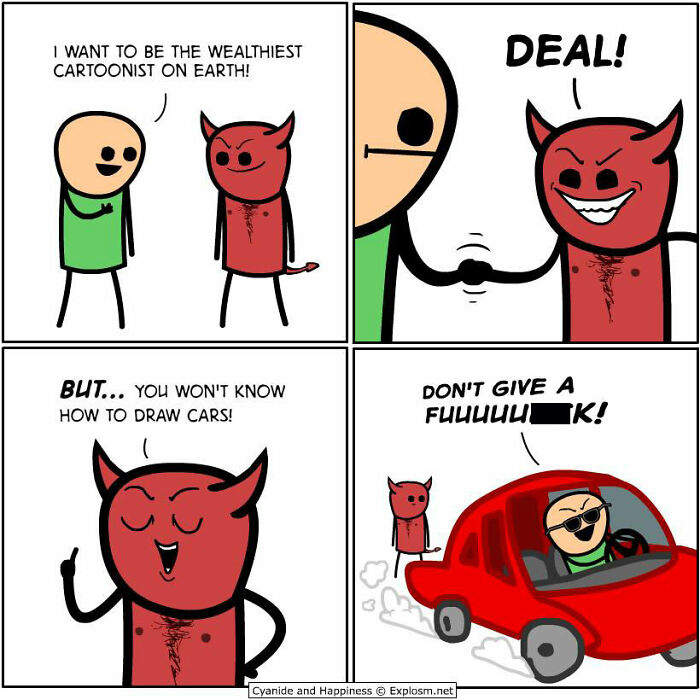 Wait, They Actually Made More? 50 Cyanide & Happiness Comics That Are Even Funnier!