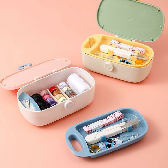 This Portable Sewing Kit Is Like a Tiny Treasure Chest for All Her Life-Fixing Needs