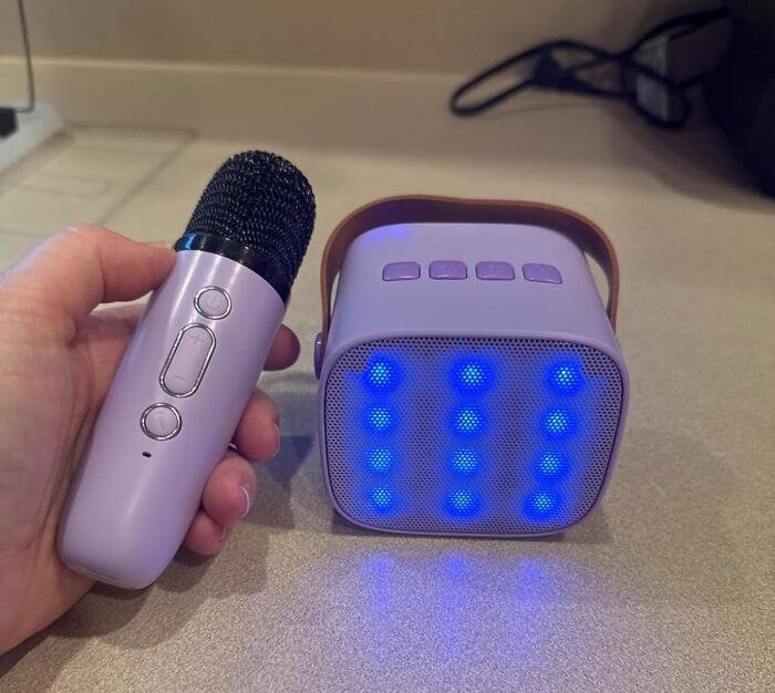 Turn Up the Volume with the Wireless Karaoke Machine for Tiny Rockstars