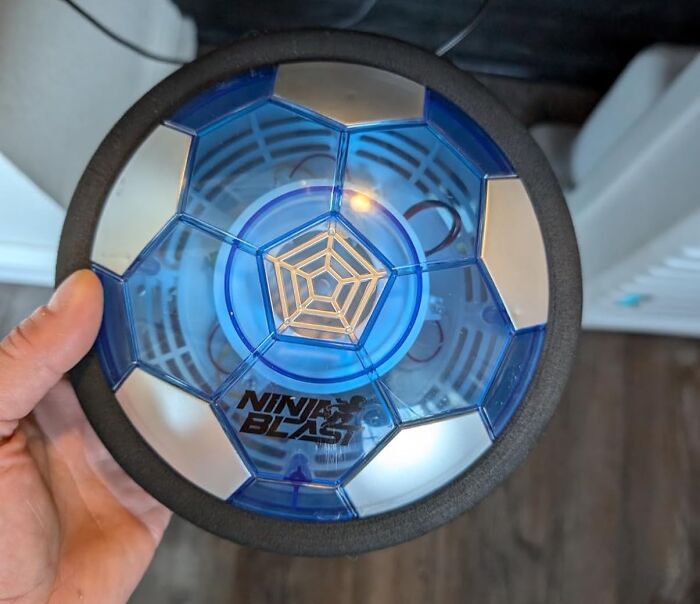 Beware! The Hover Soccer Ball Will Turn Your Living Room into a Freak-Out Zone