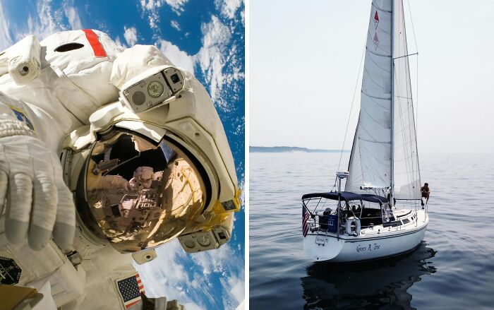 Be an astronaut or be a sailor?