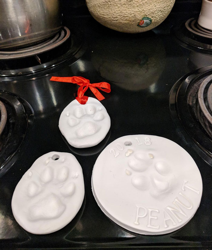 Paw Print Ornament Kit To Freeze Your Pet’s Cute Paw In Time Forever