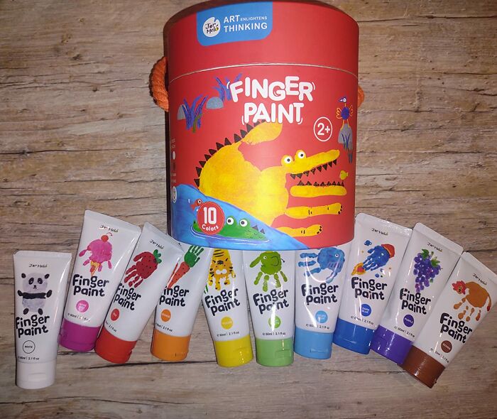 Washable Finger Paints That Turn Your Kid Into A Tiny Picasso (Without The Cleanup Nightmare)