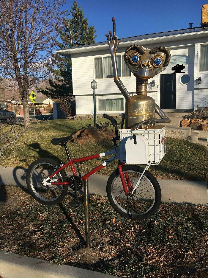 E.T. Mailbox From My Neighbor’s Yard