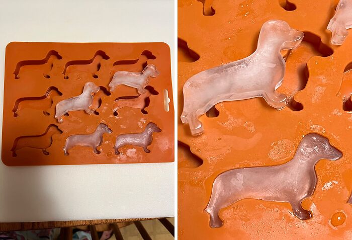 Add Some Doggone Charm to Your Drinks with Dachshund Ice Cube Molds