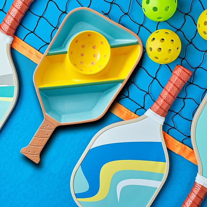 Hungry for Snacks? This Pickleball Paddle Tray Makes Munchies Game Day Ready