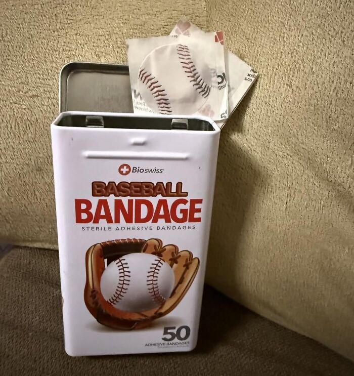 No Crying Allowed: Baseball Band-Aids Are the Coolest Way to Patch Scrapes