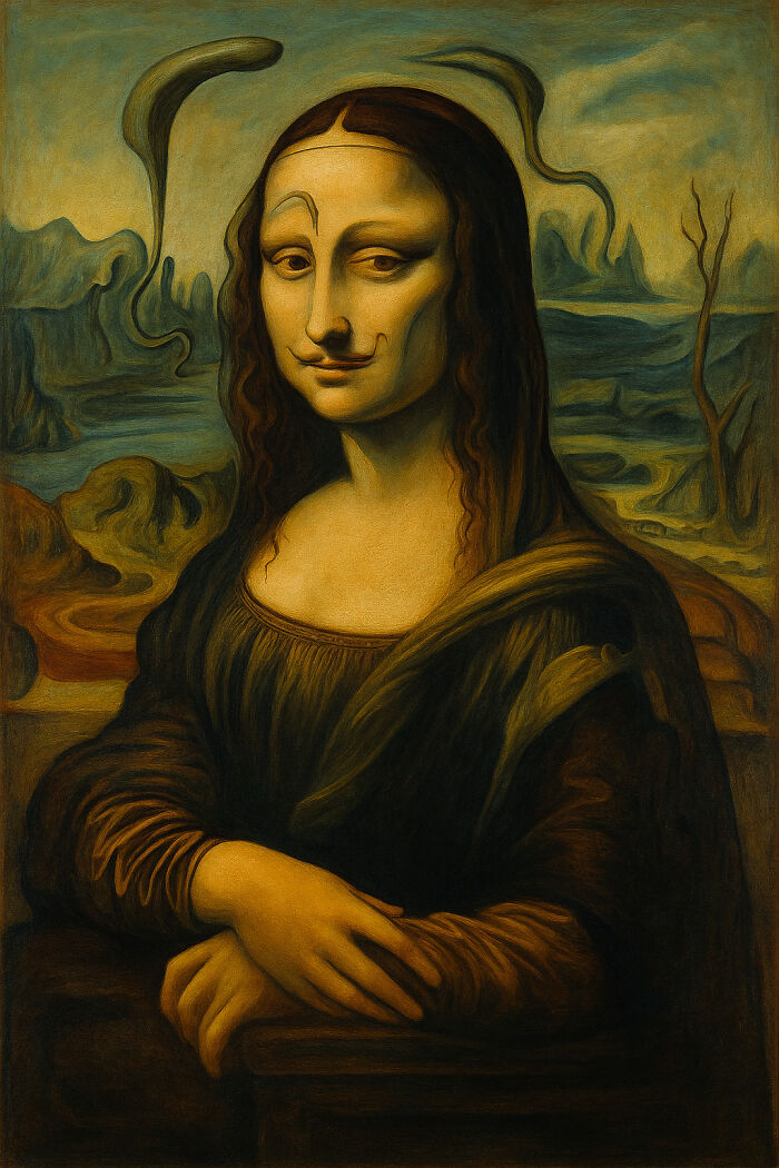 Mona Lisa Meets Surrealism (A Wild Dali Remix)