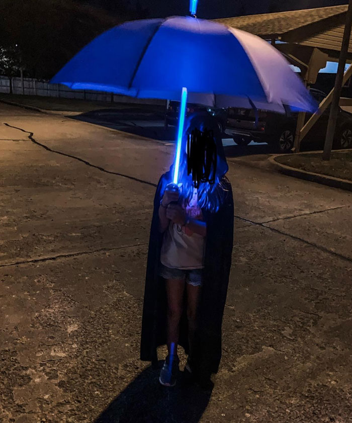 Lightsaber Umbrella: Because Who Doesn’t Want To Fight Rain With Style?