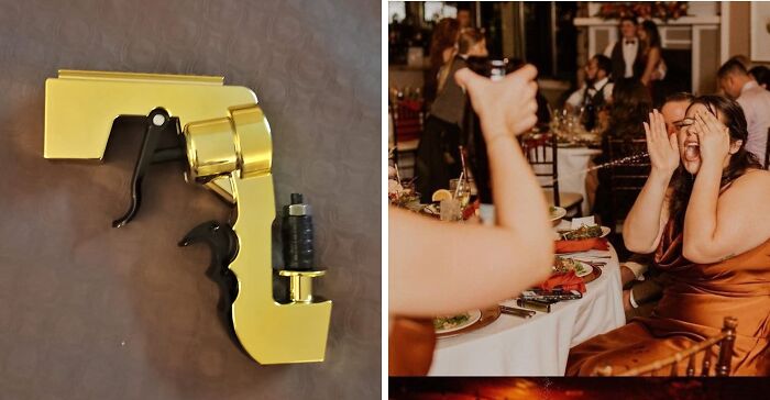 Champagne Gun Shooter: Pop Bottles And Have A Blast Without Leaving The Couch