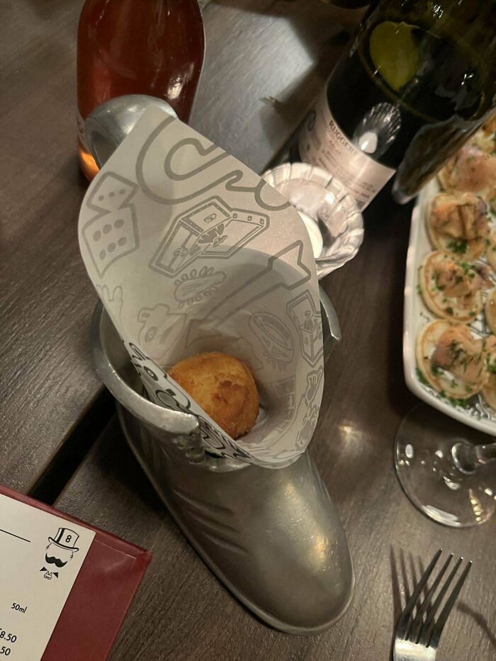 Cheese Ball Taking Monopoly Shoe For A Spin