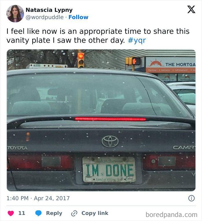 Peak License Plate Vibes