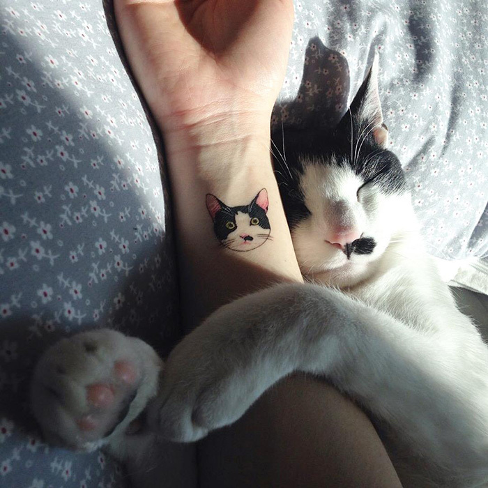 Yep, Another Purrfect Cat Tattoo