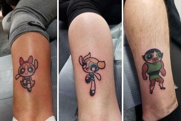 Sibling Trio Tattoo Goals