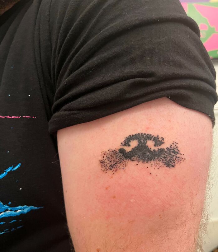 Nose Print Memorial Tattoo For Pup Zero