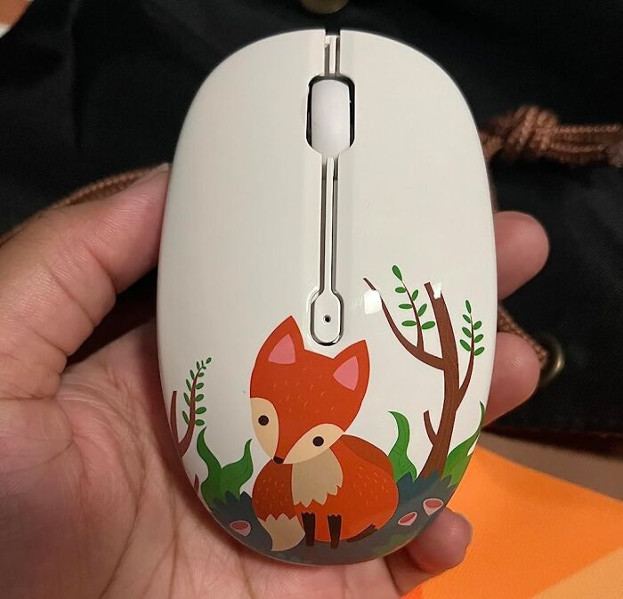 Cute Wireless Mouse: Perfect for Silently Judging That Messy Spreadsheet