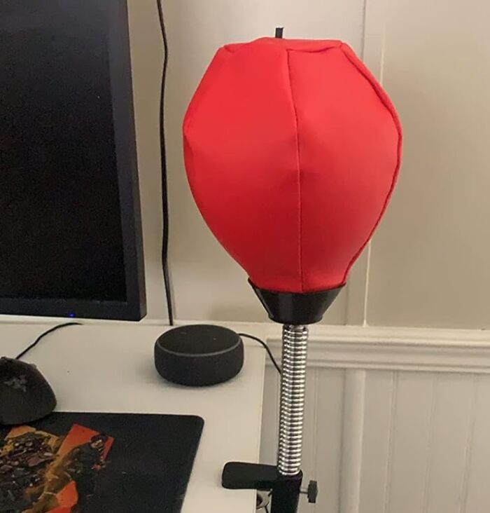 Desktop Punching Bag: Stress Ball on Super Steroids