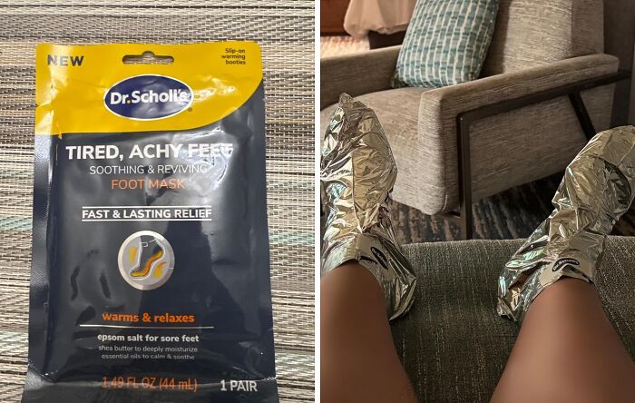 Turn Them Into Reptilian Superstars with Dr. Scholl's Foot Mask