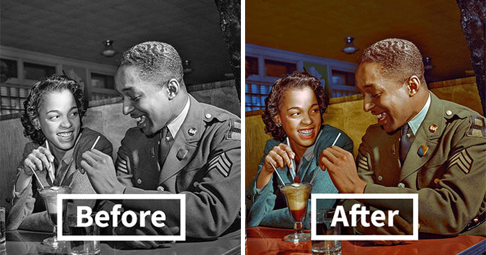 Old Pics Get a Color Glow-Up That’ll Blow Your Mind!