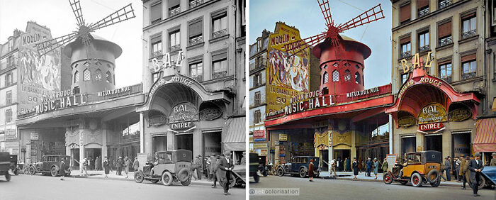Vintage Vibes at Moulin Rouge, Paris 1925