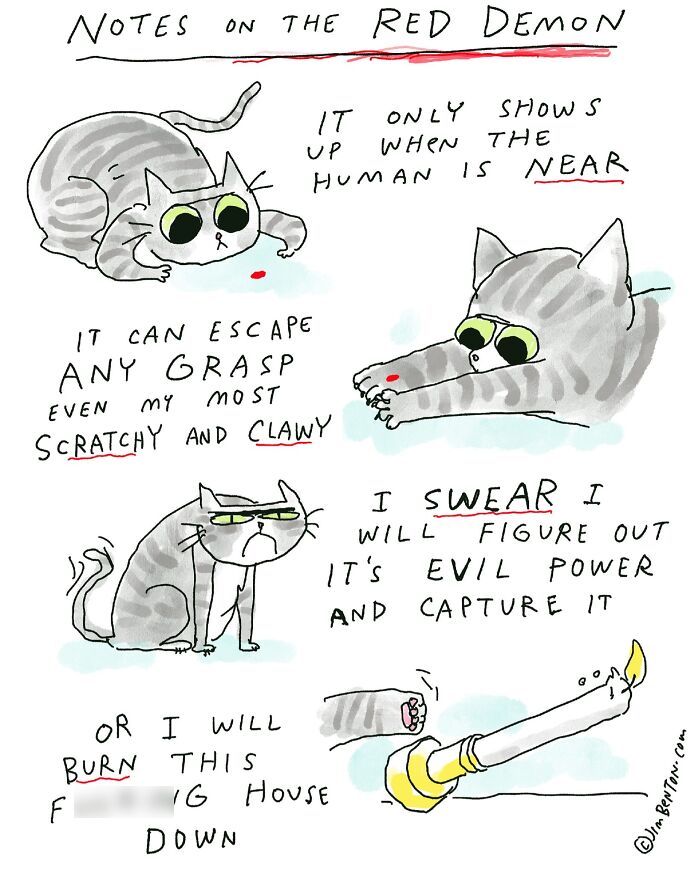 Wait Till You See These Hilarious Cat Comics That Nail Cat Life (20 Pics)