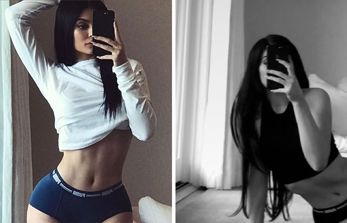 Kylie Jenner’s Crooked Curtain Photoshop Drama