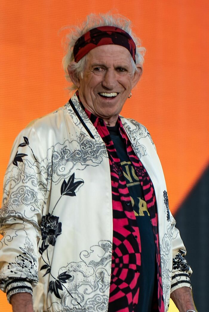 Keith Richards, Rock Legend, 82