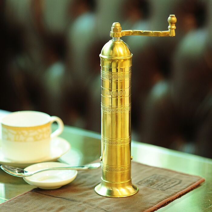 You Don’t Have To Be Hercules To Rock This Greek Pepper Mill While Cooking