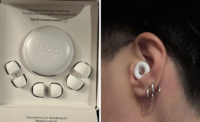 Make Selective Hearing A Fashion Statement With These Loop Ear Plugs