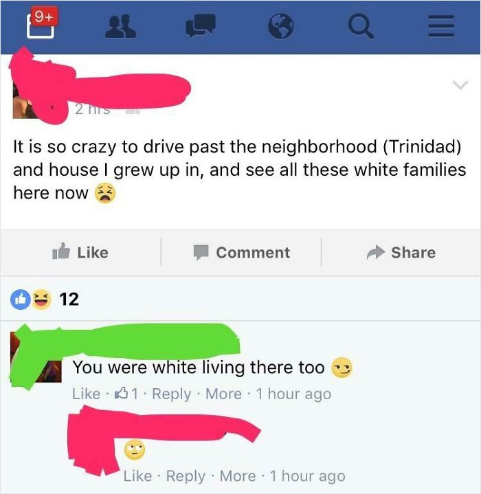 Oops, Damn White People