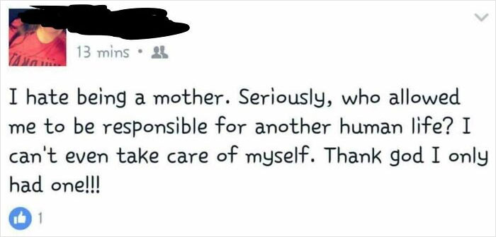 Motherhood? Yeah, Not A Fan