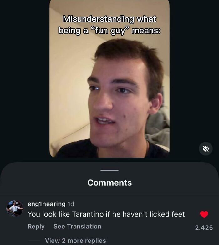 What’s Tarantino Without Feet? A Roast Waiting to Happen.