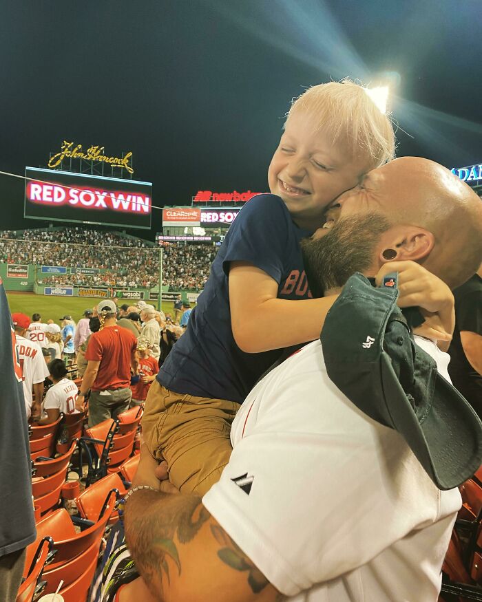 My Son Beat Stage 4 Cancer And Finally Visited Fenway. Best Day Ever!