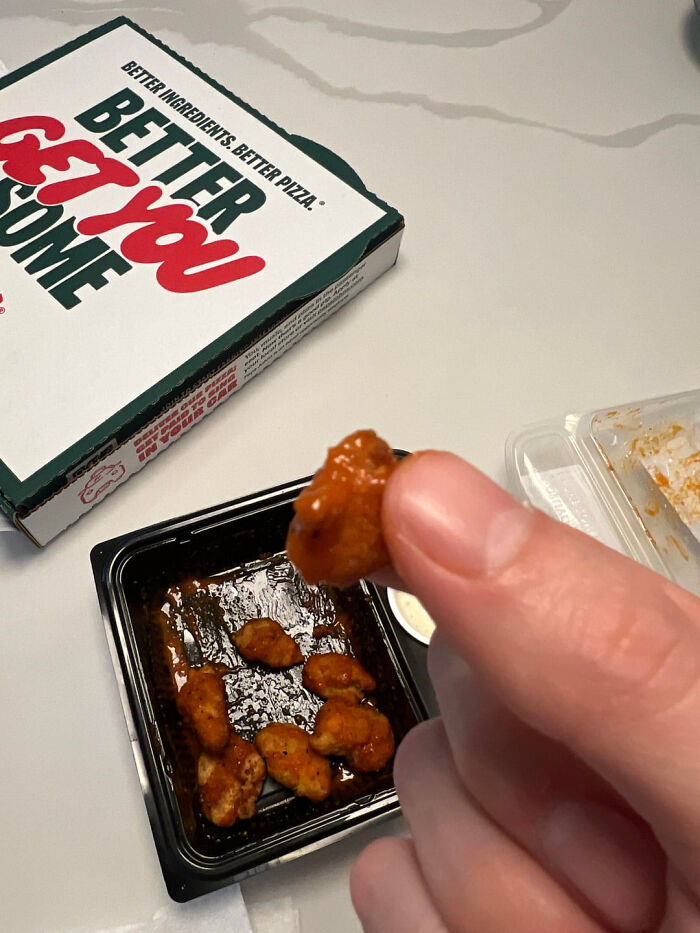 Boneless Wings From Papa John’s? More Like Wings For Ants