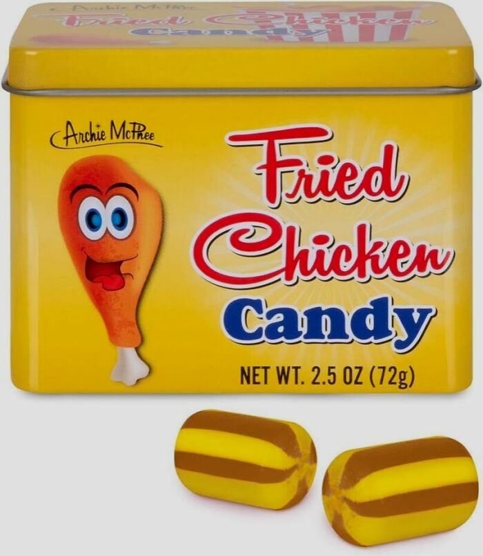 Fried Chicken Candy: Weird? Yes. Intriguing? Also Yes.