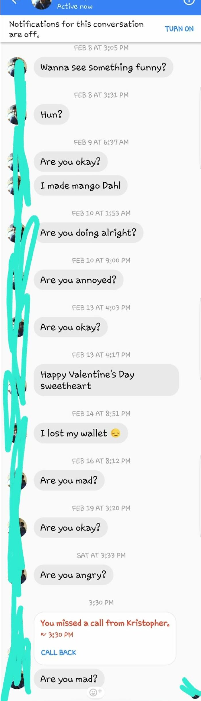 When Guys Just Can't Stop Chatting to Themselves in Your DMs