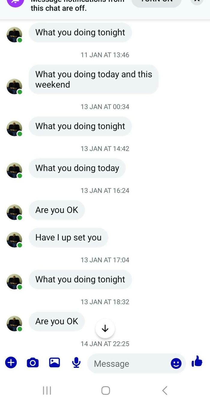 When Guys Just Can't Stop Chatting to Themselves in Your DMs