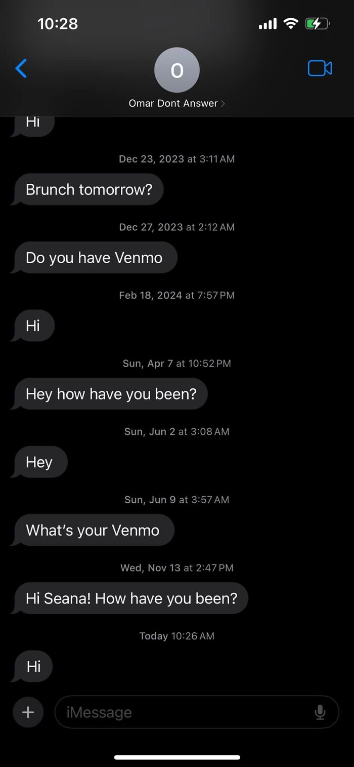 When Guys Just Can't Stop Chatting to Themselves in Your DMs