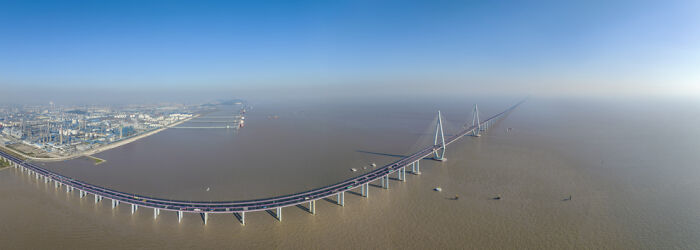 #10 Hangzhou Bay Bridge, China