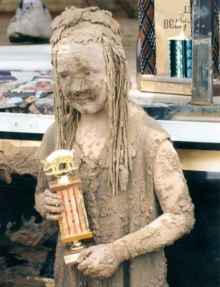 Winning 'Little Miss Piggy' at Mud Volleyball (And Getting Soaked Like a Soggy Sponge)