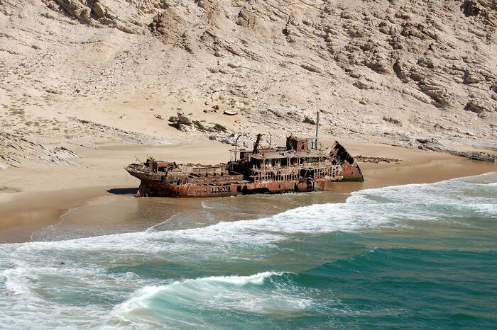 #18 Skeleton Coast, Namibia (Where Shipwrecks and Lion Roars Rule)