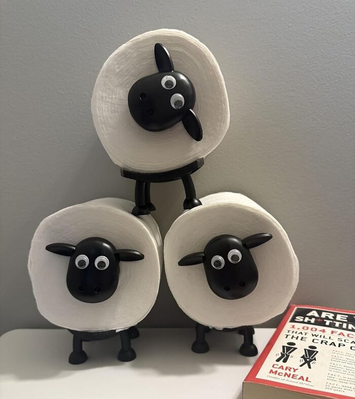 Toilet Paper Gets Cuddly with This Sheep-y Disguise