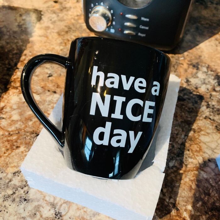 Have A Nice Day Mug That Sneakily Flips The Bird