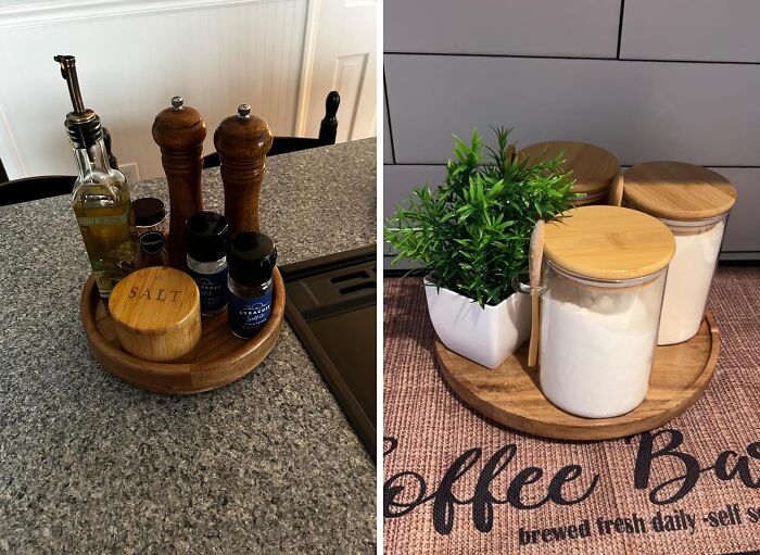 Who Says Eco Warriors Can’t Have Fun? Meet the Wooden Lazy Susan That’s Simply Genius