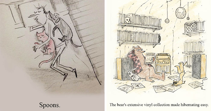 Wait, This Canadian Cartoonist Turns the Weirdest Quiet Moments Into Darkly Hilarious Comics!