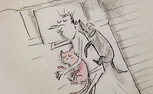 Wait, This Canadian Cartoonist Turns the Weirdest Quiet Moments Into Darkly Hilarious Comics!