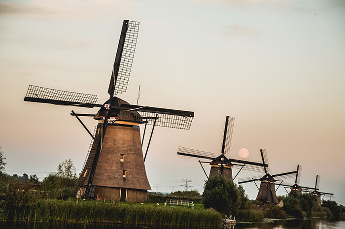 Netherlands — Wooden Shoes and Windmills? Mostly History