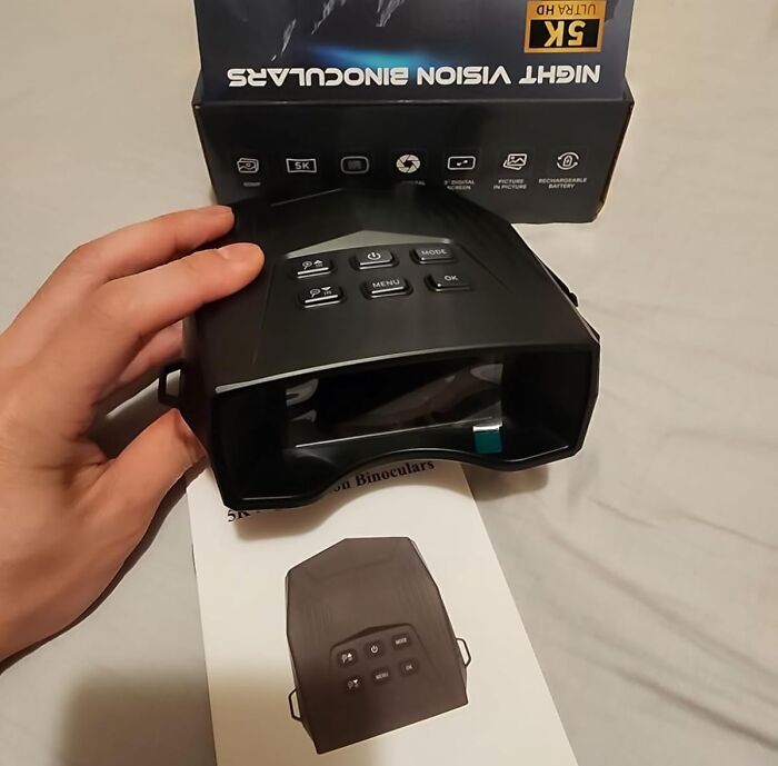 Give Them The Power To Spy On Creepy Backyard Noises With These Night Vision Goggles