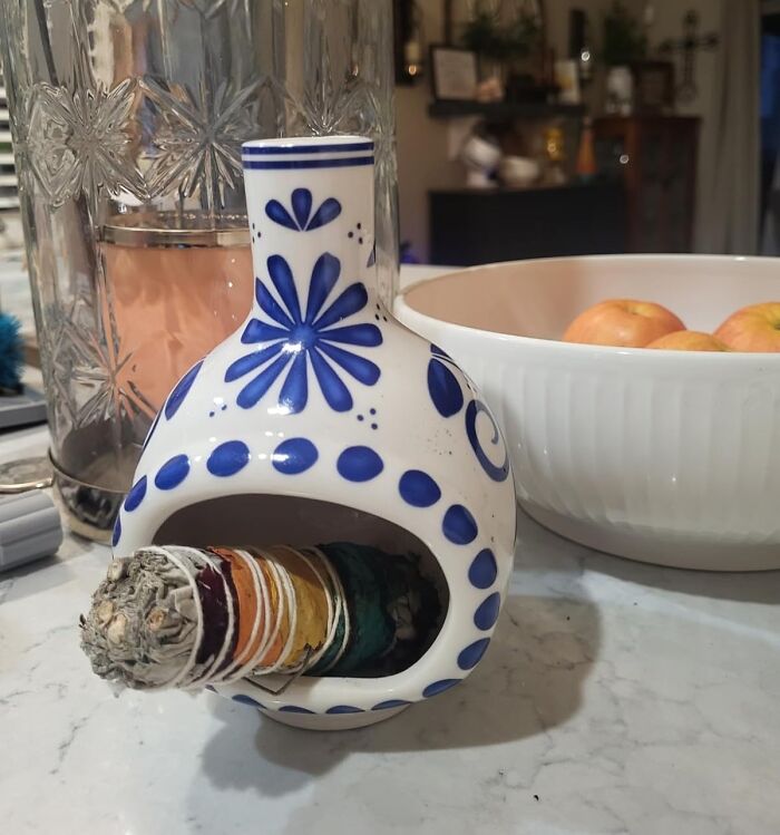 Keep Their Smudge Game Safe With This Handmade Smudge Stick Holder